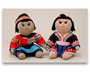 タイ・山岳民族の人形